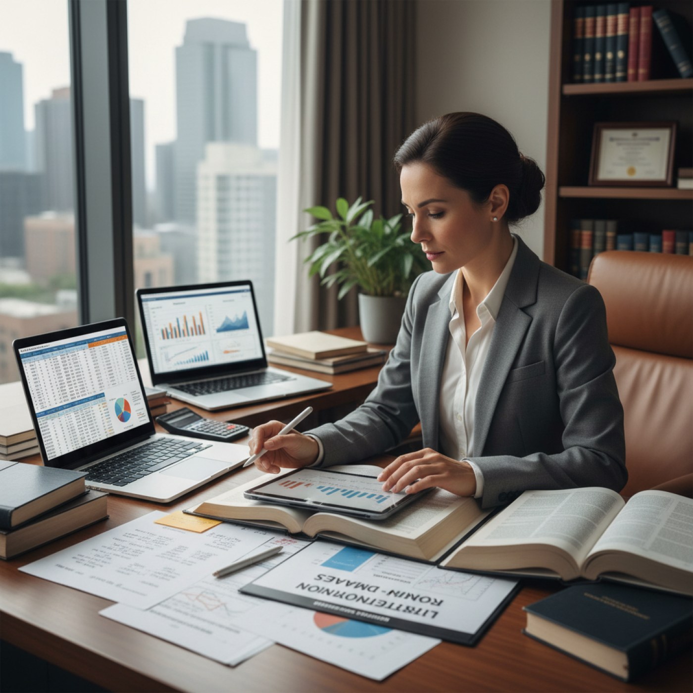 Métodos de cálculo del daño económico en litigios