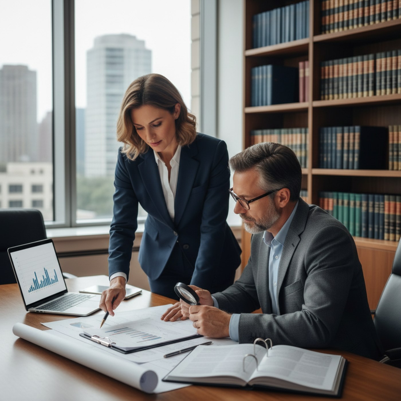 Cómo trabajar eficazmente con un perito durante un litigio