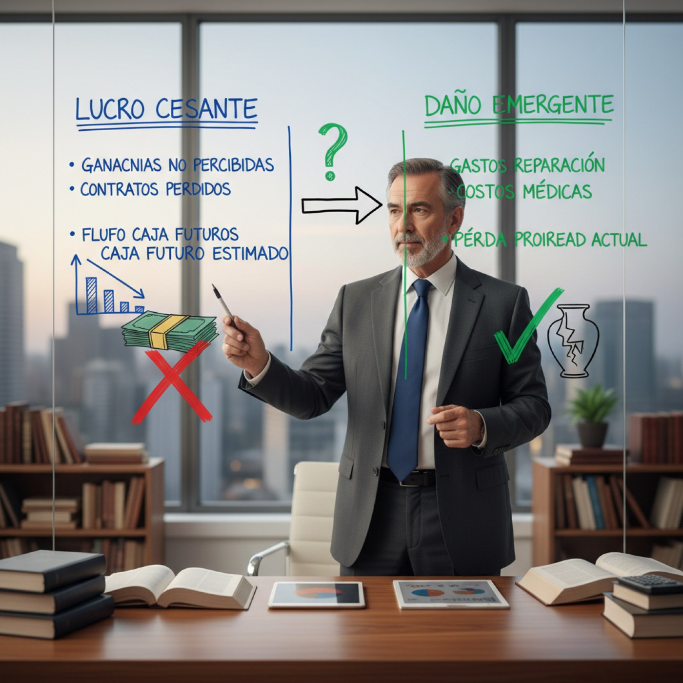 Qué es el lucro cesante y cómo se diferencia del daño emergente